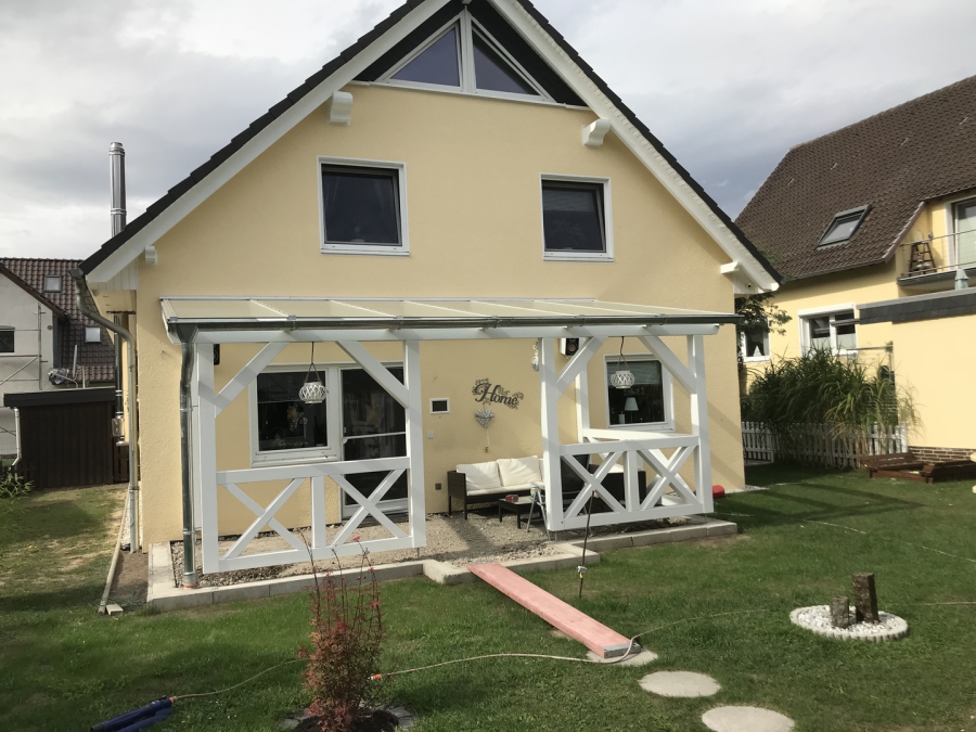 Terrassenünerdachung Dachdecker Steding